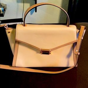 Michael Khols pink multi bag size medium